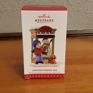 Hallmark ornament Christmas Window 2015